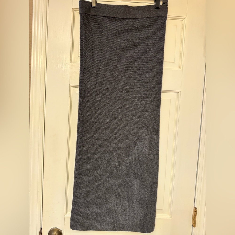 Ann Taylor Charcoal Maxi Skirt